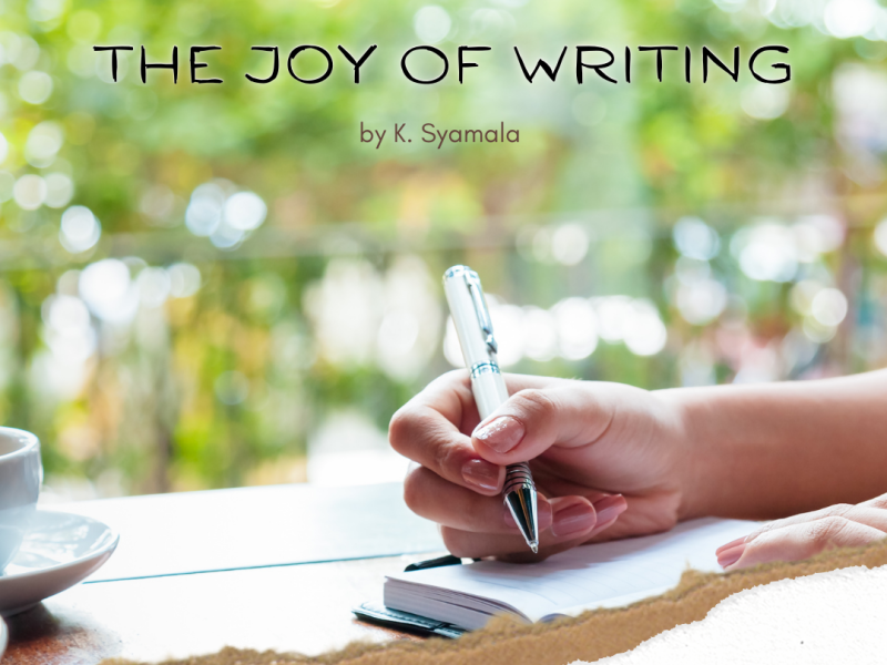 The Joy Of&nbsp;Writing