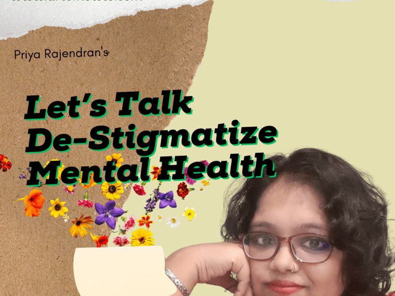 Let’s Talk De Stigmatize Mental&nbsp;Health